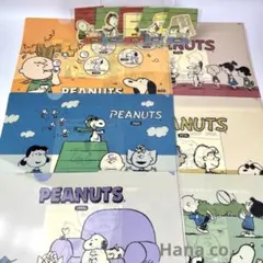 スヌーピー 【フルコンプ】クリアファイル全6種 ステッカー全5種 ファミマ限定