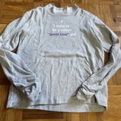 jenni love 長袖カットソー グレー150