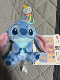【新品タグ付】スティッチ カラフルアイス アクリルチャーム付きマスコット 垂れ耳