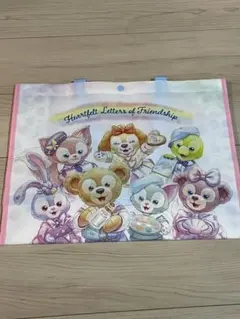 【ショッピングバッグ】ハートフェルト・レターズ・オブ・フレンドシップ ダッフィー