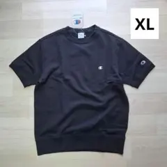 【未使用タグ付】Champion ハーフスリーブスウェットシャツ XL 半袖
