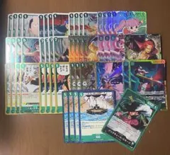 緑ミホーク デッキ ワノ国型 スリーブ付き - メルカリ