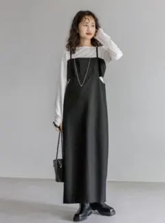 早い者勝ち！ mystic サイドスリットキャミワンピース　size2