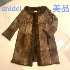 snidel ファーコート　フリーサイズ