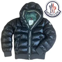 MONCLER CESAR ブラックダウンジャケット 0サイズ（S程度）
