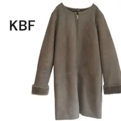 極美品★アーバンリサーチ　KBF ムートン ファー　グレージュ　スエード