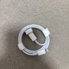 Apple純正品のUSB-C to Lightningケーブル