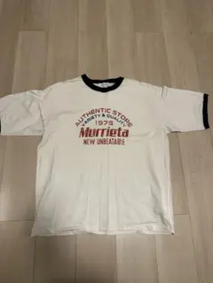 MONO-MART リンガーTシャツ アイボリー M