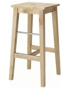 美品　IKEA 2脚　LIDKULLENリドクレン昇降式椅子スツール イケア バランスチェア ハイスツール IKEA LIDKULLEN 高さ調整