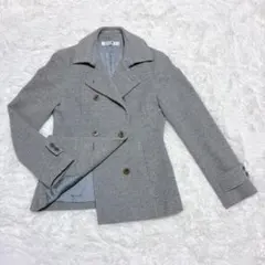 ベージュ ピーコート