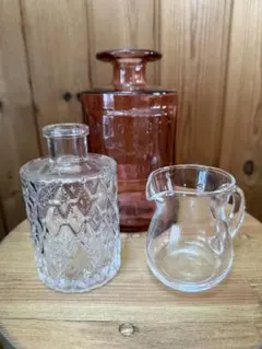 フラワーベース ガラス瓶