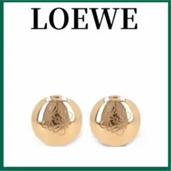 綺麗☆Loewe アナグラム ゴールド ピアス 両耳用 ロエベ アナグラム ピアス(両耳用) 925 7.5g ゴールド A1910132