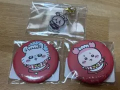 ちいかわ　ちいかわレストラン　マット缶バッジ　ミニアクリルチャーム