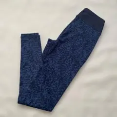 【美品】ユニクロ　エアリズム　ヨガ，ピラティス　レギンススパッツ　ブルー