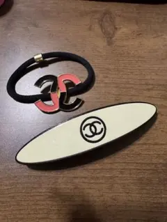 CHANEL ヘアゴム ヘアバレッタ セット