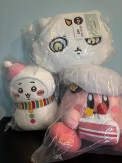 一番くじぬいぐるみ2種、クッション１種まとめ売り