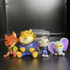 ズートピア 肩ズンFig. 全4種コンプセット まとめ売り