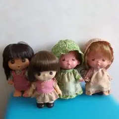 昭和レトロ　お人形　4体　まとめ売り