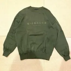 マクレガー McGREGOR スウェット Lサイズ オリーブグリーン 肉厚