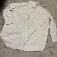 WMB ホワイトストライプ ボタンダウンシャツ