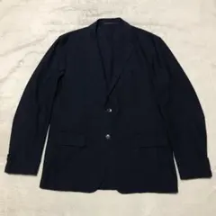ユニクロ UNIQLO 感動ジャケット ウールライク ブラック XLサイズ 軽量