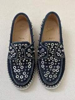 Christian Louboutin ルブタン　スタッズ付きスリッポン