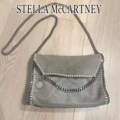 STELLA McCARTNEY グレー ショルダーバッグ ファラベラ タイニー