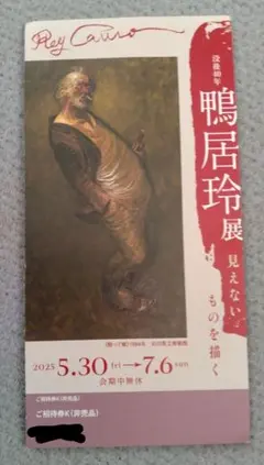 鴨居玲展　踊り候え　図録（広告、半券付き） d7ba0fd9c201c5807a7840b881e349