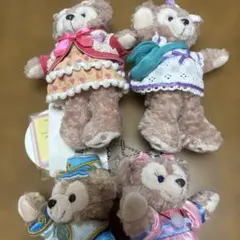 ディズニー ダッフィー シェリーメイ ぬいぐるみ 4体セット