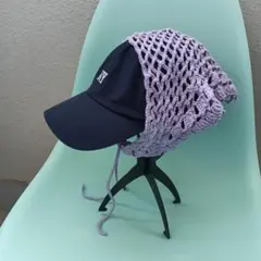 バブーシュカ　ヘッドドレス　かぎ針編み　ハンドメイド　キッズ〜大人　コットン