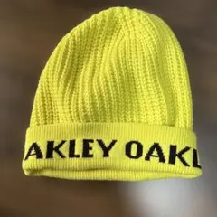 OAKLEY ニット帽 ビーニー ネオンイエローのサムネイル