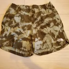 美品 ノースフェイス ノベルティバーサタイルショーツ S 枯葉 迷彩
