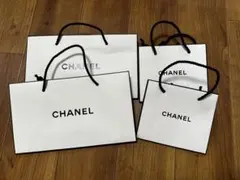 CHANEL 紙袋セット 大小2枚ずつ