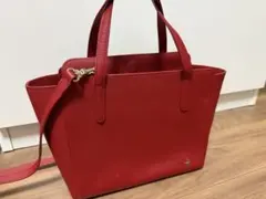 Harrods 赤 トートバッグ