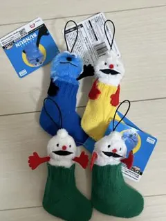 PUPPET SUNSUN ノンノン スンスン　マスコット 4体セット