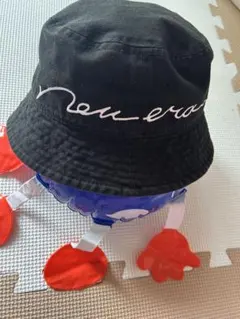 ✳︎美品✳︎キッズNew Era ブラック バケットハット