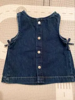 ZARA キッズ ベスト デニム 104cm 新品