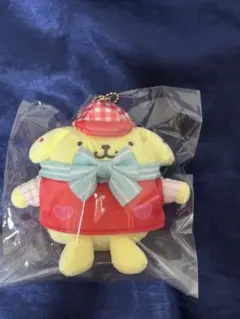 新品いちご新聞ハッピーバレンタインポムポムプリンマスコットぬいぐるみ