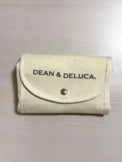DEAN & DELUCA 折りたたみエコバッグ アイボリー