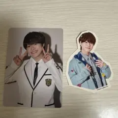 なにわ男子 HARDWORK ハードワーク 特典 大橋和也 ステッカー トレカ