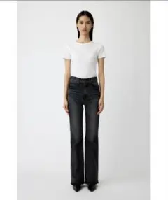 moussy マウジー　MVS BLACK FLARE 黒　ブラック　26インチのサムネイル