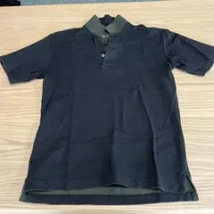 GIRAM WORK ポロシャツ S ブラック/グリーン