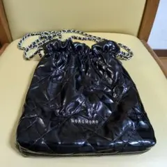 SHEIN ゴールドチェーン キルティングバッグ