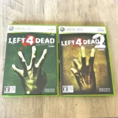 Left 4 Dead レフト4デッド2 XBOX360 2点セットまとめ売り