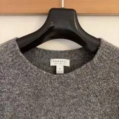 【SUNSPEL】ラムズウール クルーネック ジャンパー