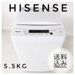 Hisense HW-E5504 縦型洗濯機 5.5kg 本体 - メルカリ