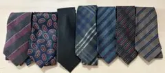 ネクタイ7本セットまとめ（多色・デザイン）