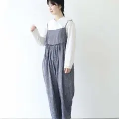 nest Robe it’sMe　サッカーストライプサロペット　黒 nest Robe it'sMe サッカーストライプサロペット ブラック - メルカリ