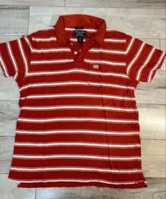 Vintage Abercrombie & Fitch ストライプ ポロシャツ