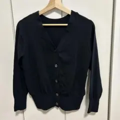 Spick & Span ネイビー カーディガン　スピック&スパン